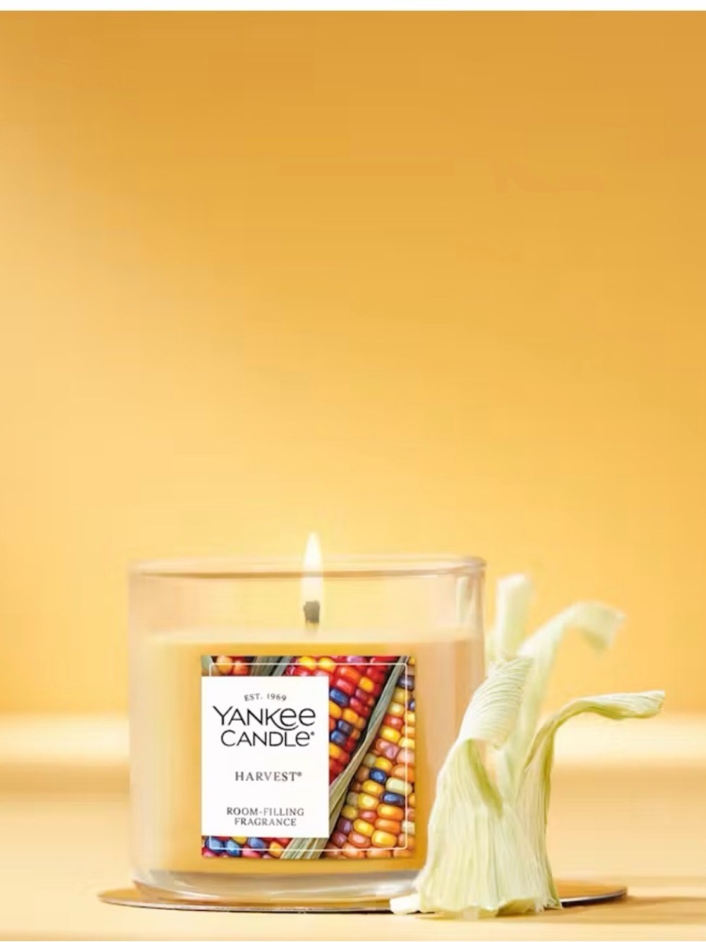 🌽 Yankee Candle "Harvest" Small Tumbler Candle 🍂